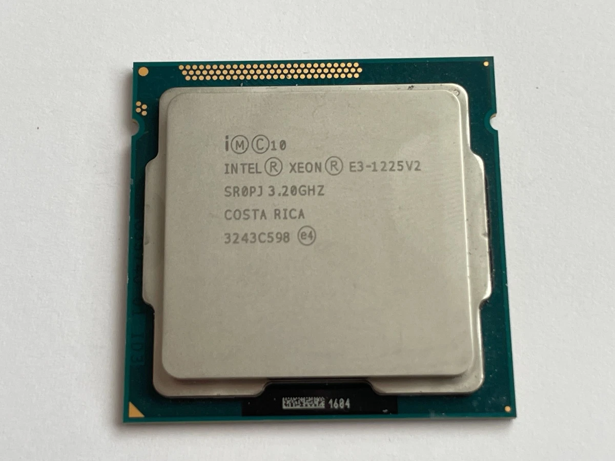 Xeon Intel Xeon E3-1225 V2 Processor Model Computer Processors