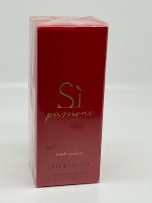 SI PASSION by GIORGIO ARMANI 3.4 FL oz / 100 ML Eau De Parfum Spray Sealed Box