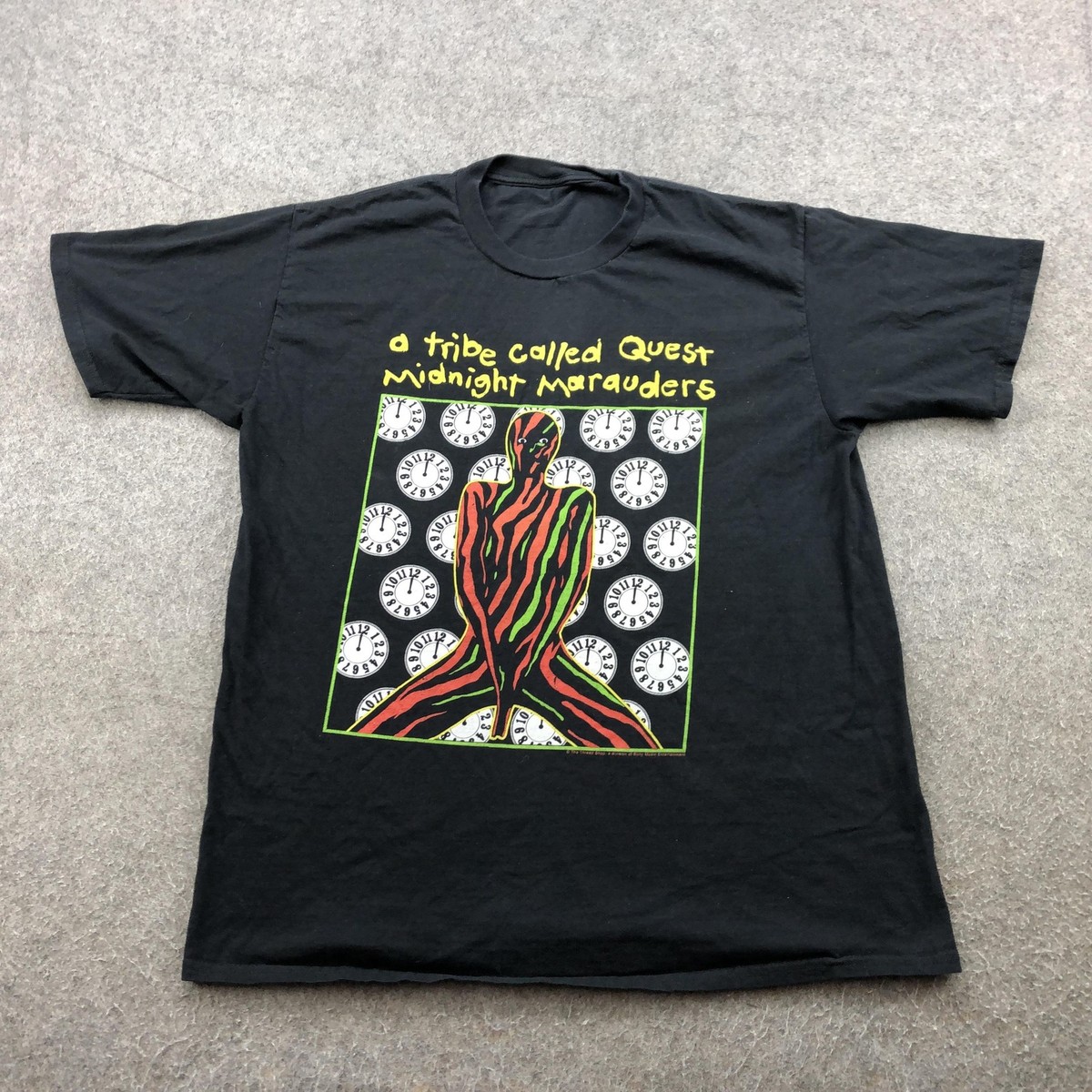 A Tribe Called Quest Shirt Mens Large Black Midnight Marauders Rap