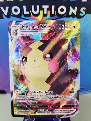 Morpeko Vmax 038/072 Full Art Ultra Rare Shining Fates Pokemon Card | eBay