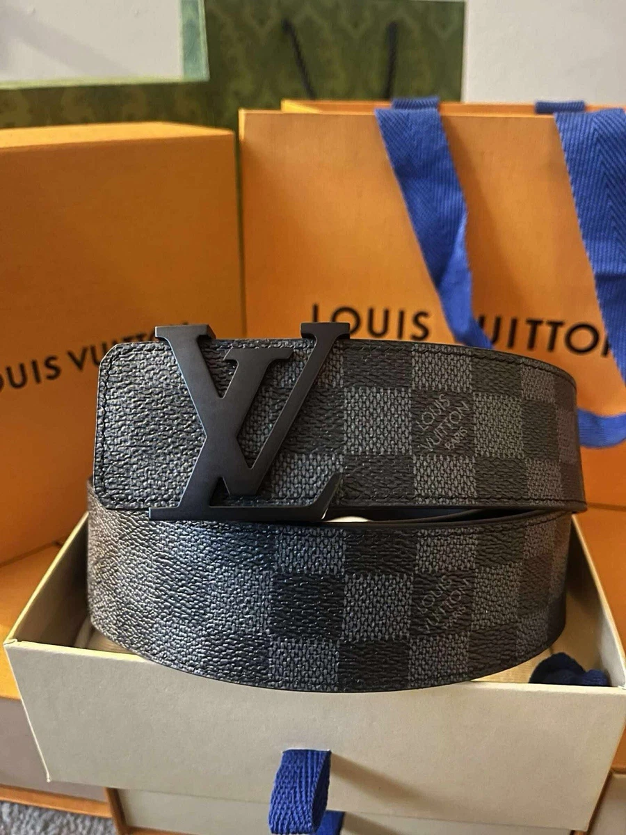 Louis Vuitton Black Belts for Men for sale | eBay