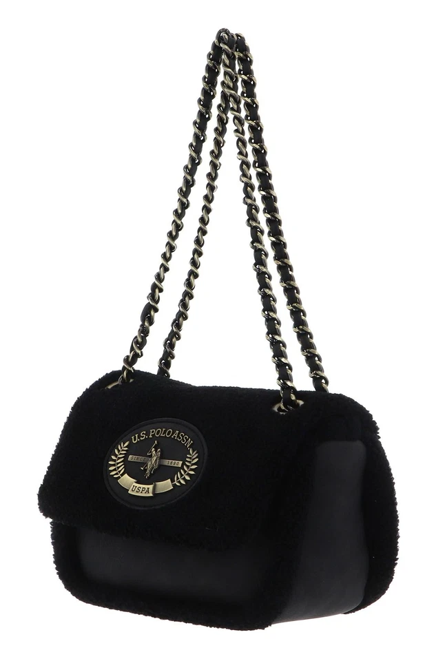 U.S. POLO ASSN. sac à épaule Holly Small Flap Bag Black - Photo 2/4