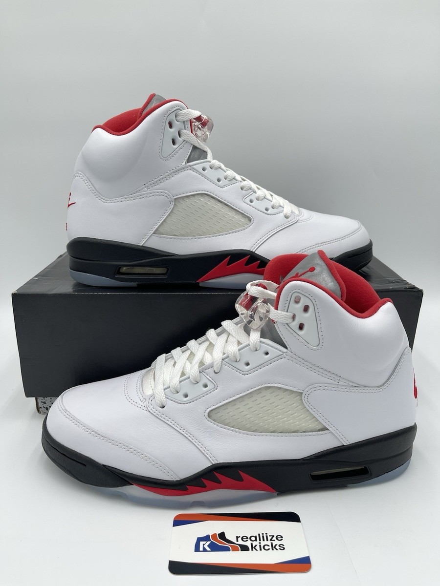 シューズ(男性用) Nike Air Jordan 5 Fire Red 楽天市場】NIKE ナイキ AIR JORDAN 5 RETRO 'FIRE RED' 2020