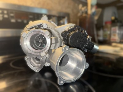 EQT IS38+ Turbocharger Fresh EQT Rebuild w/ Wastegate Actuator VW Audi MQB