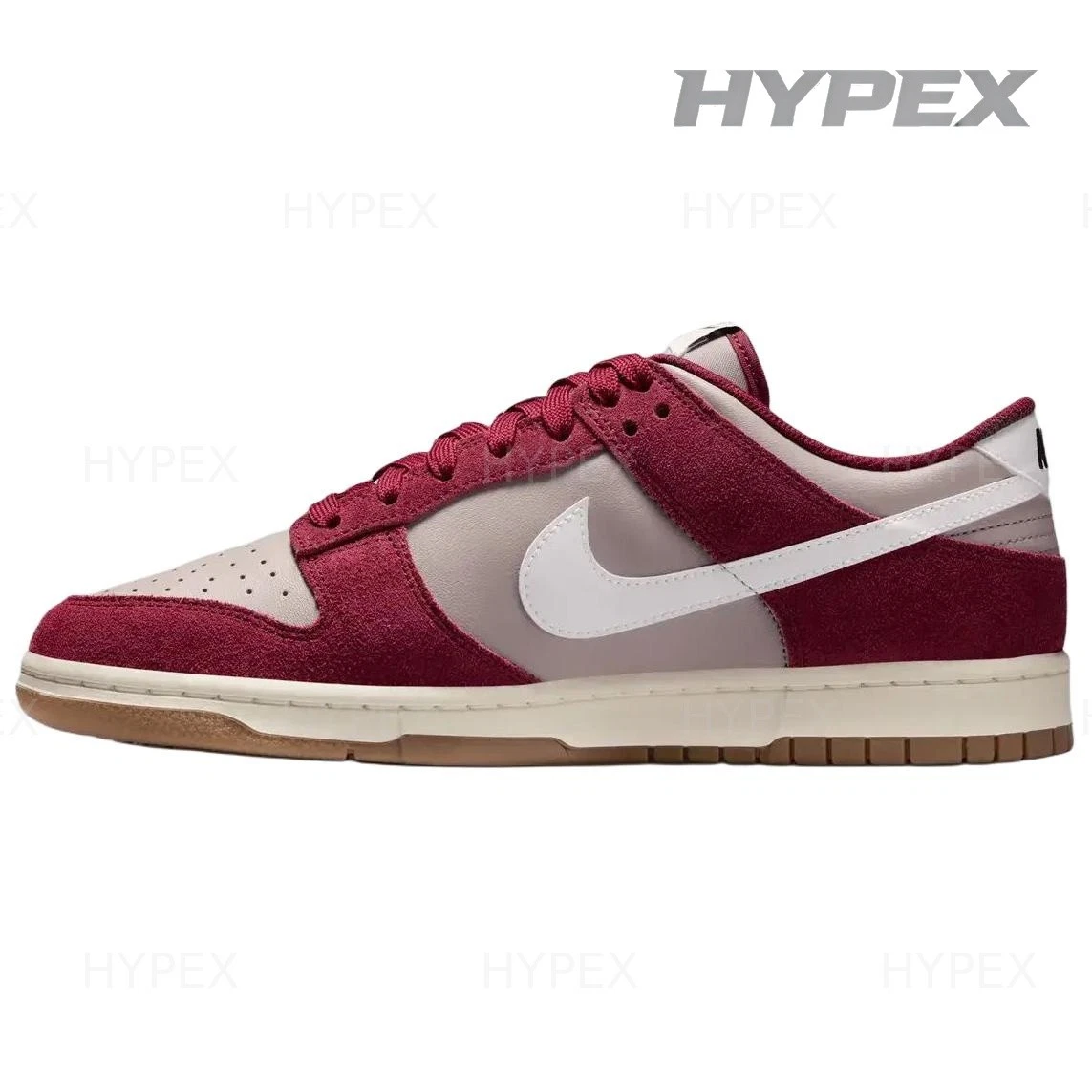 Nike Dunk Low Grey White Team Red for Sale | Authenticity
