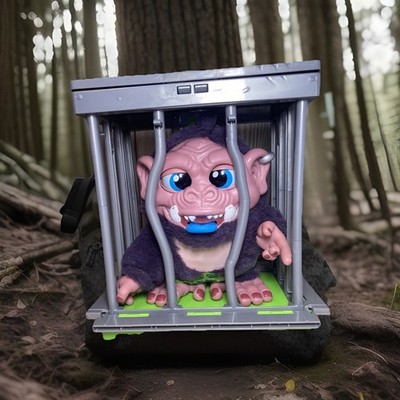 Crate Creatures Big Blowout Nanners with Crate Electronic Interactive Toy 2018