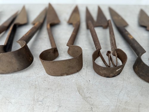 Konvolut 5 Vintage Schafschere Schermaschine primitives Handwerkzeug alle haben Herstellungsjahr Stempel - Bild 21 von 24