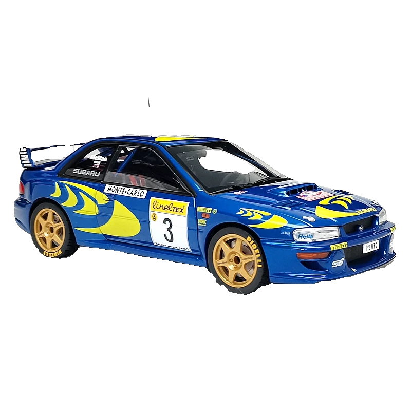 AUTOart 1/18 Subaru WRC Rally Car Simulation Alloy Car Model