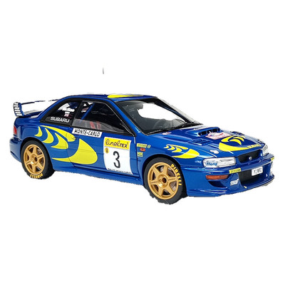 autoart 1/18 スバル インプレッサ WRX WRC AUTOart 1/18 Subaru WRC Rally Car Simulation Alloy Car Model