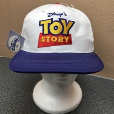 Vtg Disney's Toy Story Embroidered Promo Hat/Cap ONE SIZE Snap Back Adult Size