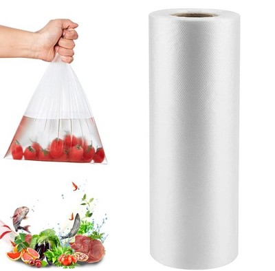 Plastic Produce Bag Roll 14 X 20 inch, Vegetable Food Bread and Grocery Clear...