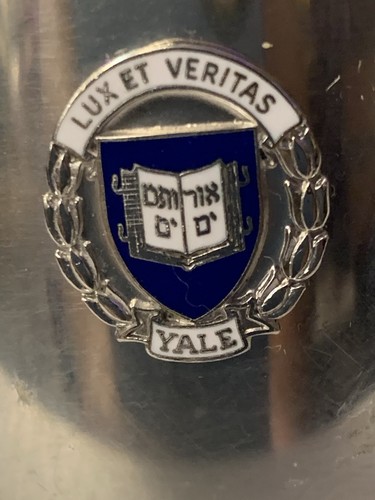 Yale Leonard Sheffield English Pewter Tankard Mug Made in England Lux Et Veritas