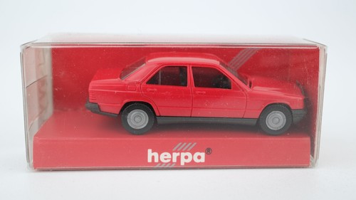 Herpa H0 020404 Mercedes-Benz 190 E rojo | Zustand: Gebraucht