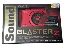 Creative Sound Blaster Z PCIe Hi-Res Audio Sound Card with Original Accessories