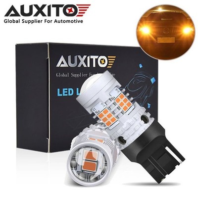 AUXITO Amber 7443 Signal 7440 LED Front Turn No Hyper Bulbs Light Flash 5KG
