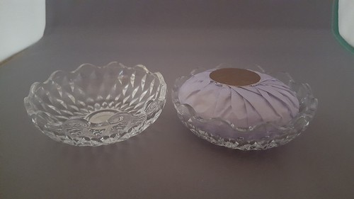 Cristal de France 24% Lead Crystal Soap Dish With Soap New With Label Unused - Picture 4 of 4