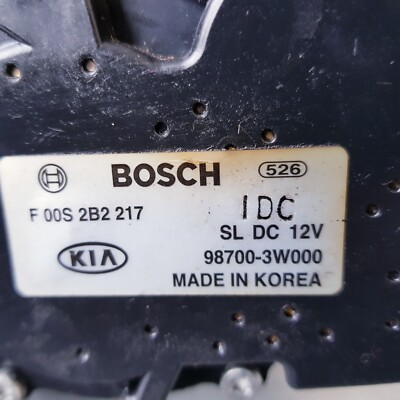 Motor Limpiaparabrisas Trasero Para Kia Sportage 2011-2016 - OEM 98700-3W000, Repuesto De ABS Y Metal