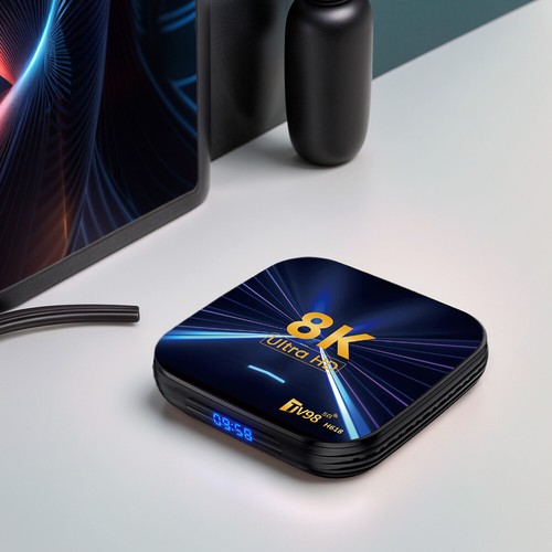Android 14 TV -Box 8K HD Media Player 2.4G/5G Dual WiFi Android Box (EU 64 GB) - Photo 4/11