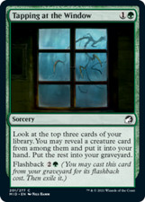 Tapping at the Window Light Play, English Magic the Gathering MTG Innistrad: Mid
