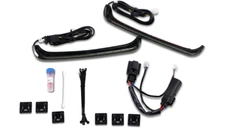 Custom Dynamics BAGZ Low Profile Smoke Lens LED Saddlebag Lights 14-23 FLHX FLTR