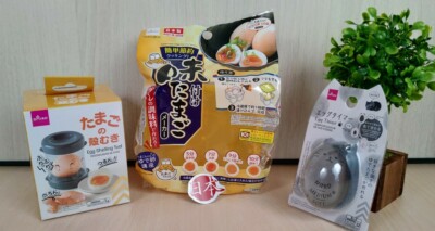 NEW DAISO JAPAN Easy Japanese Egg Maker NITAMAGO Made In JAPAN +  EGG TIMER