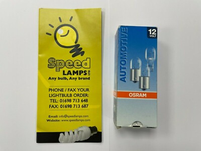 10x Original Osram Original 12V R10W (BA15s / 245) 10W Klar Leuchtmittel [5008]