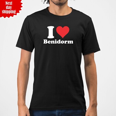I LOVE HEART BENIDORM GLOW IN THE DARK PRINTED TSHIRT - Foto 10