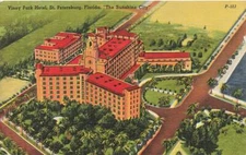Vinoy Hotel St Petersburg  Birds Eye View Linen P27