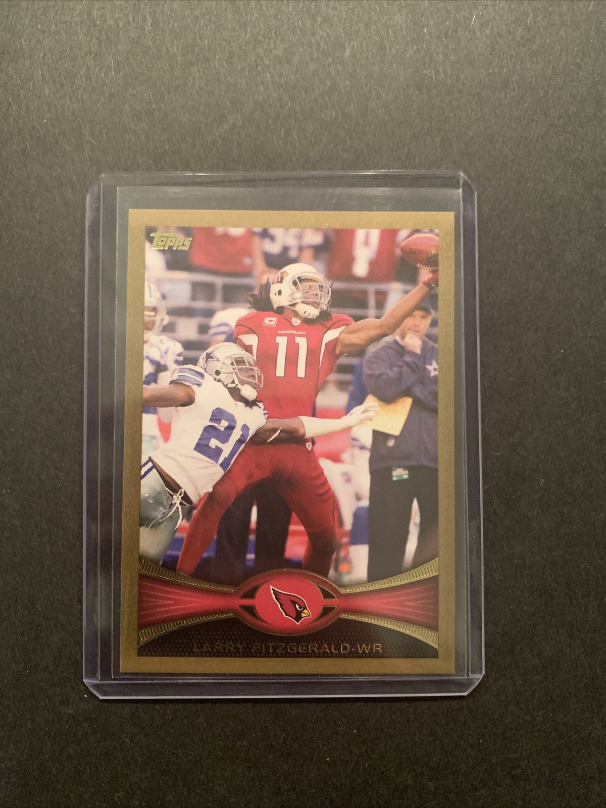 2012 Topps Larry Fitzgerald Gold # /2012