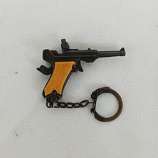Miniature Cap Gun Key Chain Working Pistol