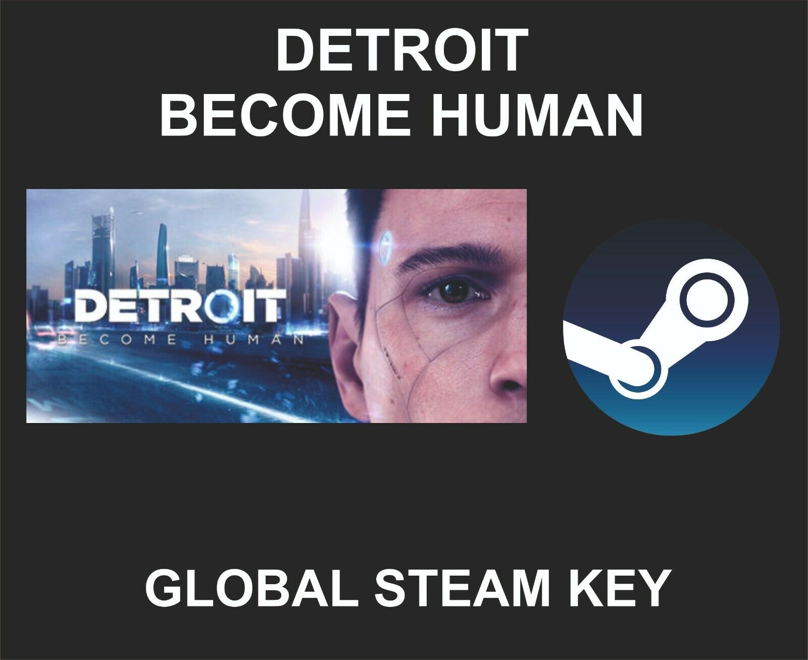 Detroit: Become Human Steam Key, Cheaper price