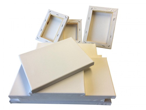 Stretched Canvases 280gsm - Blank White Painting Art Drawing Canvas - Picture 7 of 11