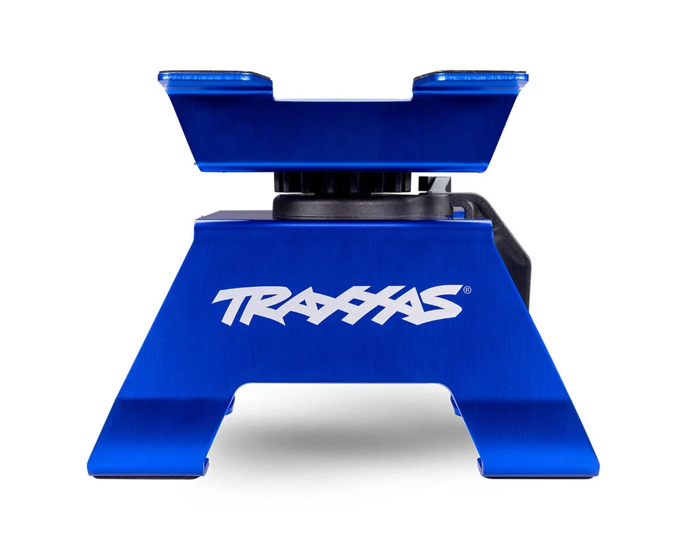 Traxxas Auto Stand 1/10 und 1/8 Alu blau TRX8796-BLUE Land Rover Defender TRX-4, - Bild 3 von 4