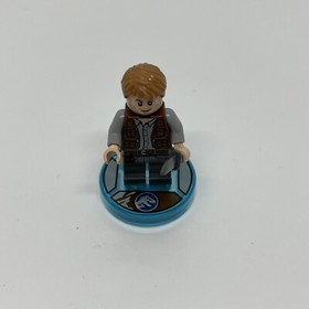 LEGO Owen Grady minifigure Jurassic World with NFC base