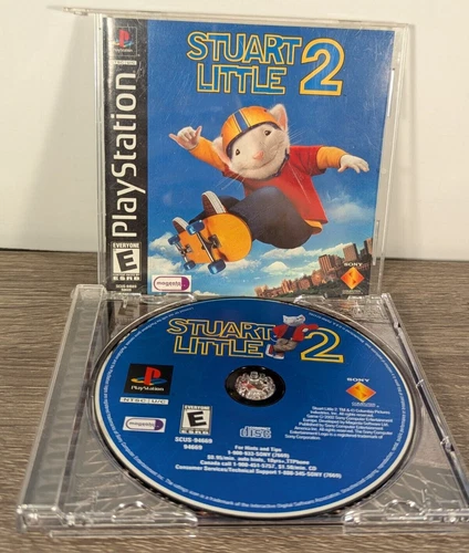Stuart Little 2 PS1 PlayStation 1 (Sony 2002) - Complete CIB, Authentic & Tested