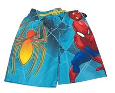 Spiderman Swim Trunks for Boys Size 4 AE1
