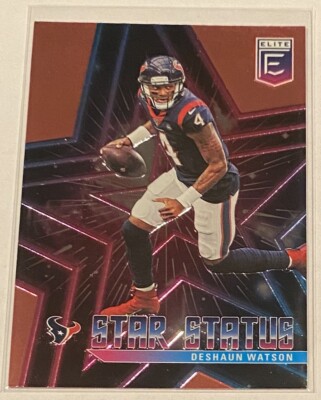 2020 Panini Donruss Elite Deshaun Watson Star Status PINK FOIL Texans #6 SP  