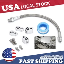 MS Coolant / Steam Port Crossover Hose Kit For LS1 Throttle Body Bypass-C