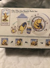 Classic Pooh ZAK Winnie The Pooh Friends On the Go Snack 3 Pieces Set