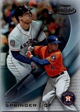 2016 Topps Gold Label Class 2 #3 George Springer - Houston Astros