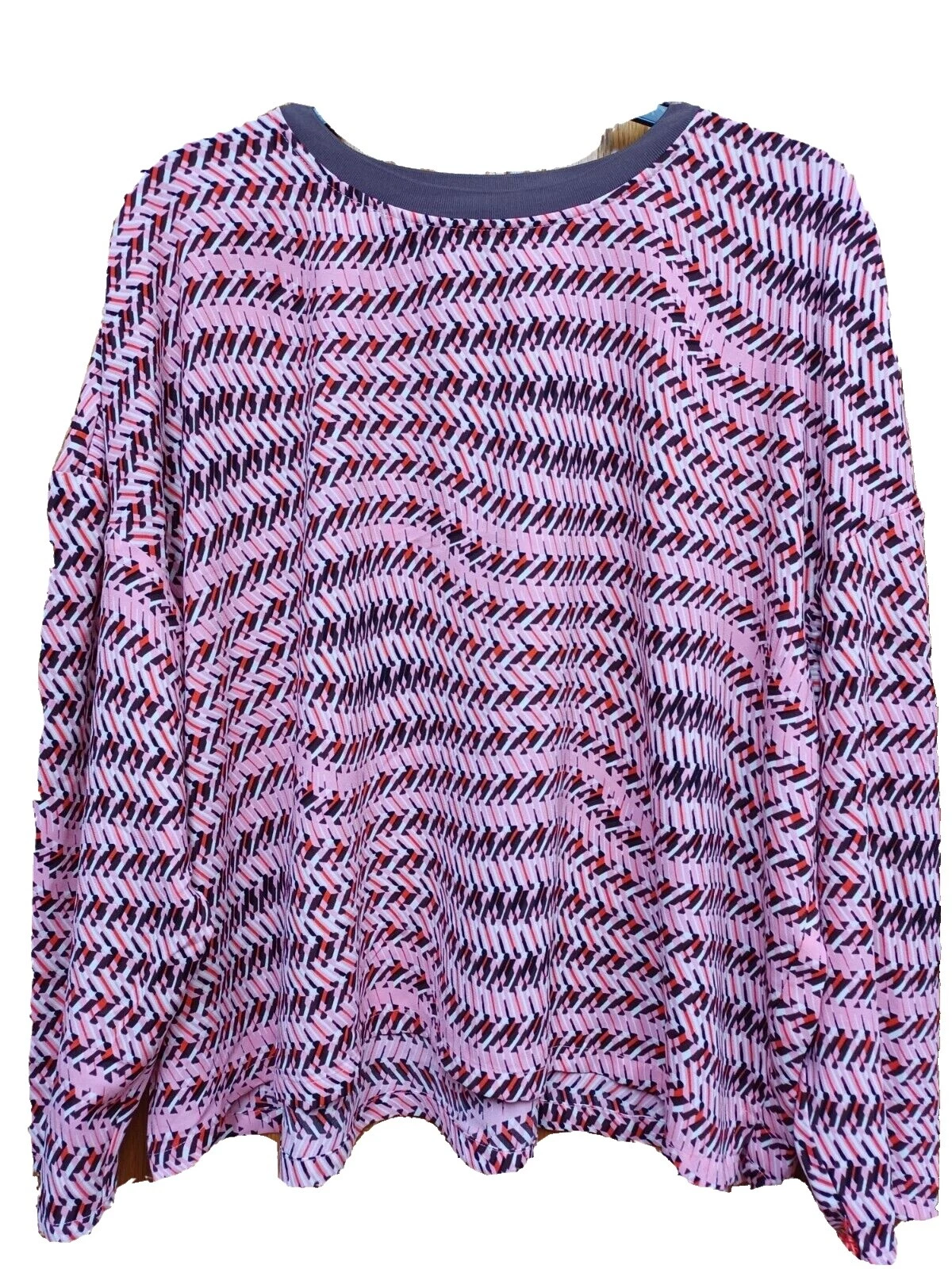 Camisetas geométrica de Poliéster para Mujer