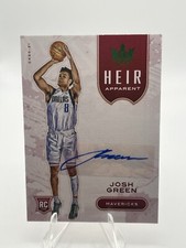 2020-21 Panini Court Kings - Josh Green Heir Apparent Jade Auto #HA-JGR Rookie