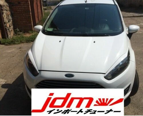 For Ford Fiesta mk7 eyelids eyebrow eyeline headlight covers eyelash 2008-2014 - Image 3 of 4