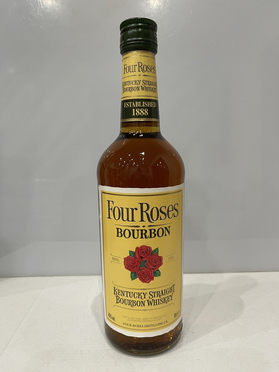 Four Roses Kentucky Straight Bourbon Whiskey 70cl 40% Vol Vintage