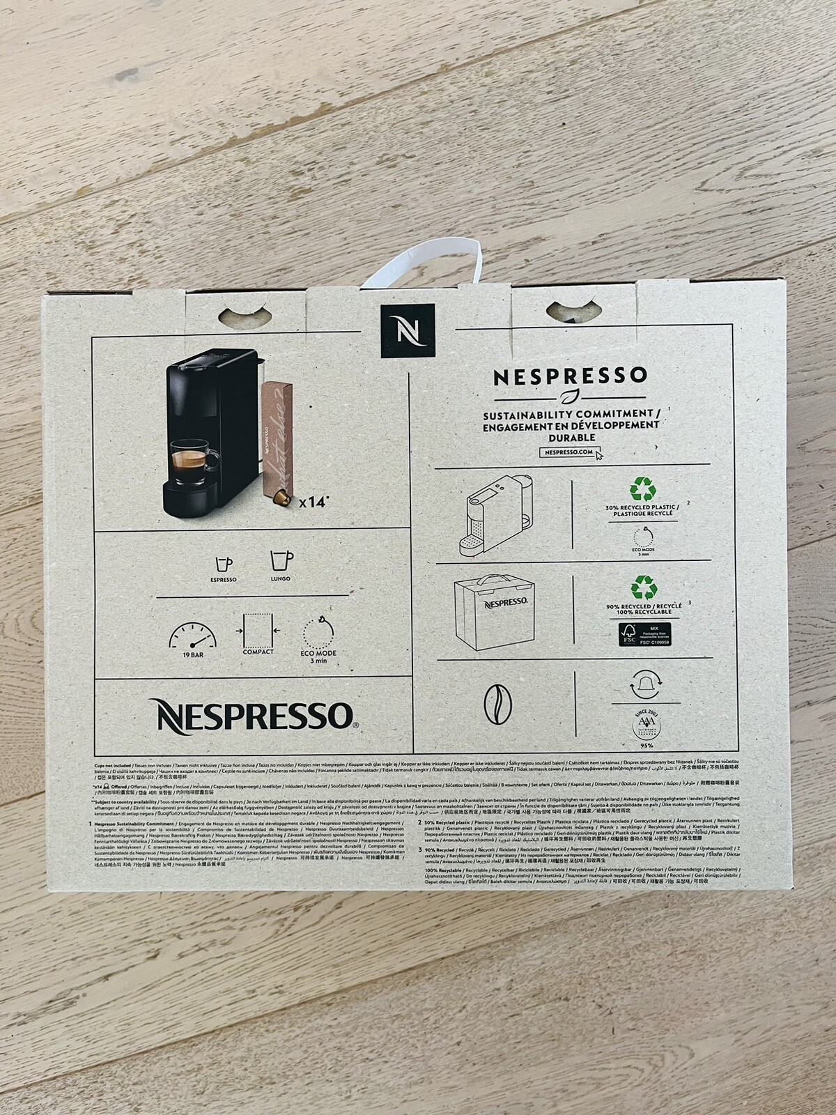 Brand New Krups Nespresso Essenza Mini Pod Coffee Machine RRP £120