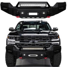 Vijay Fit 2016-2018 Chevy Silverado 1500 Front Bumper Wwinch Plate And Lights Vijay Fit 2016-2018 Chevy Silverado 1500 Front Bumper Wwinch Plate And Lights