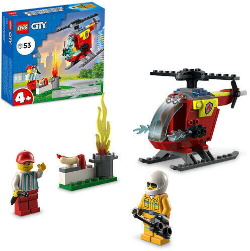 Lego City: Fire Helicopter (60318) 53 pieces