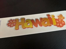 HAMBLY STUDIOS STICKERS Satin Accents HAWAII Hibiscus Flower NEW IN PACKAGE