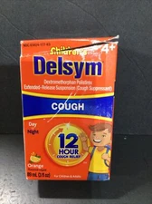 Delsym Children’s 12 Hour Cough Relief Day/Night Orange Flavor