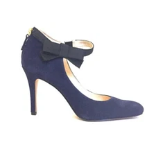 Nine West NW Gushing Navy Heels in Box 